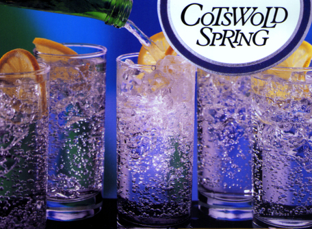 Cotswold Spring pure english water available in still and sparkling